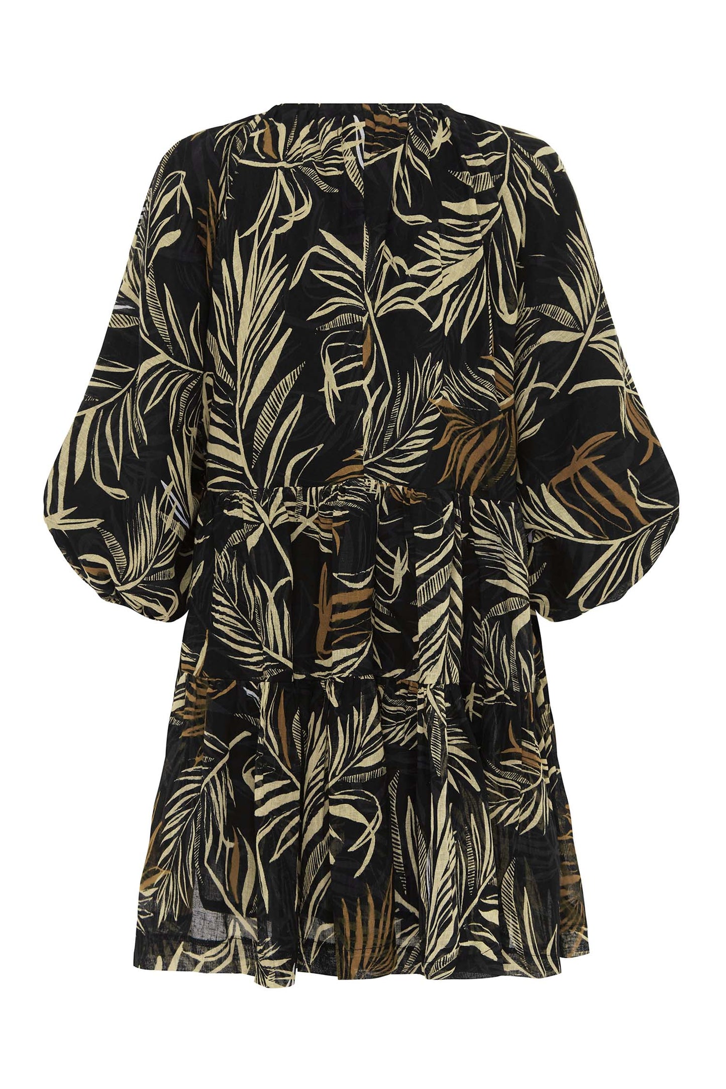 STEVIE DRESS - Palm Print