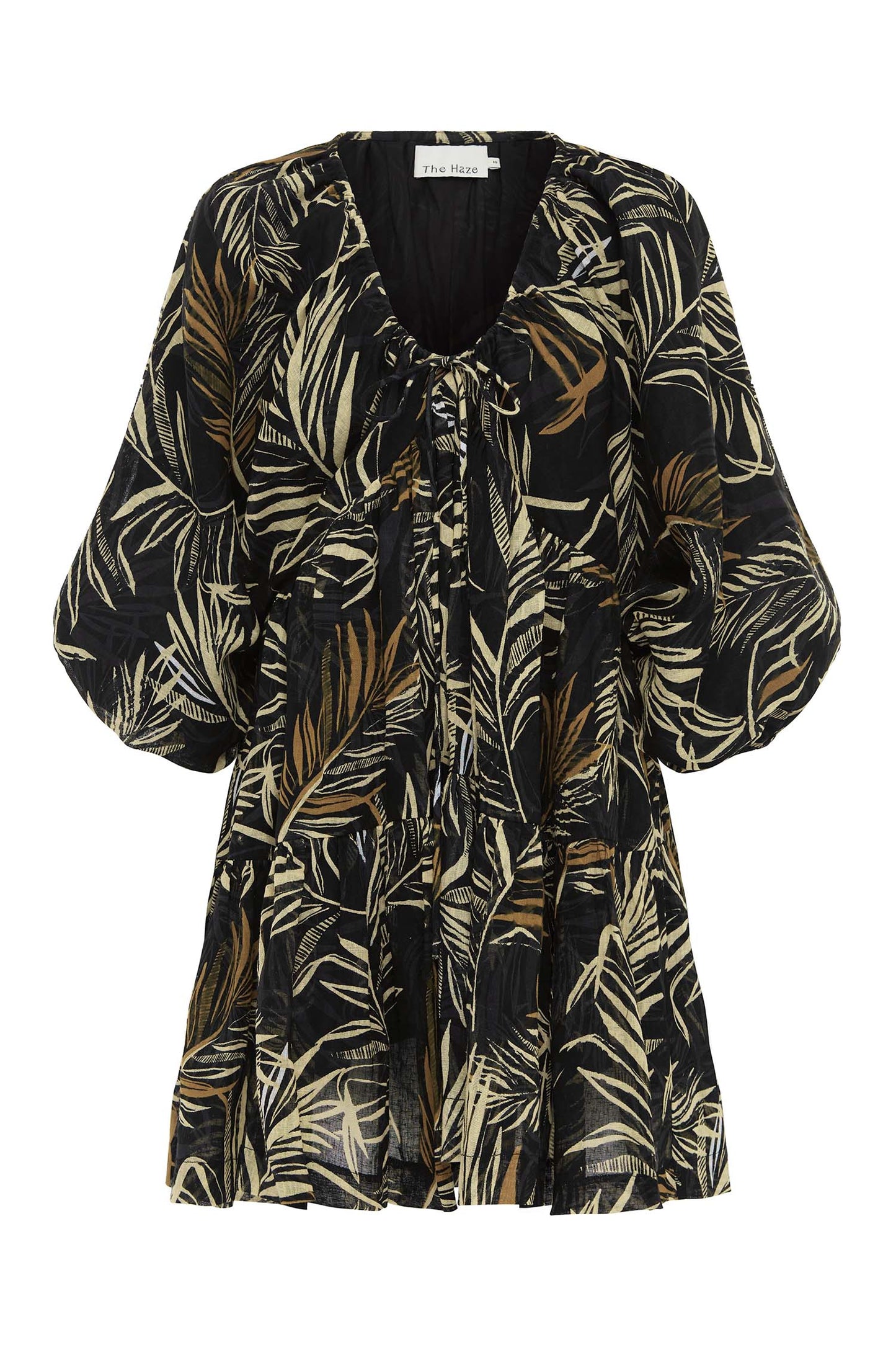 STEVIE DRESS - Palm Print