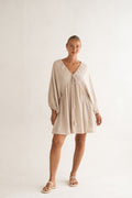 ALAIA DRESS - Ecru