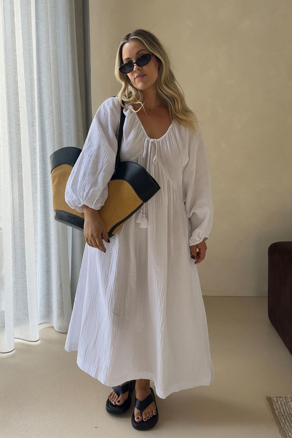 CAMILLA DRESS - White