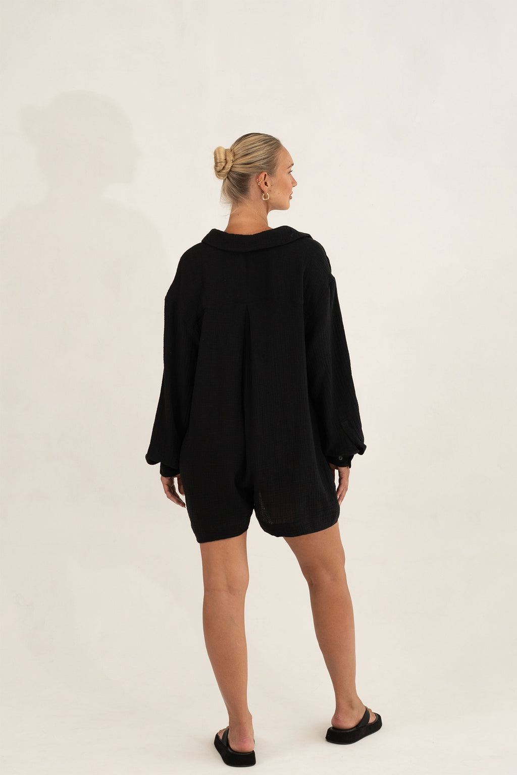 BIANCA ROMPER - Black