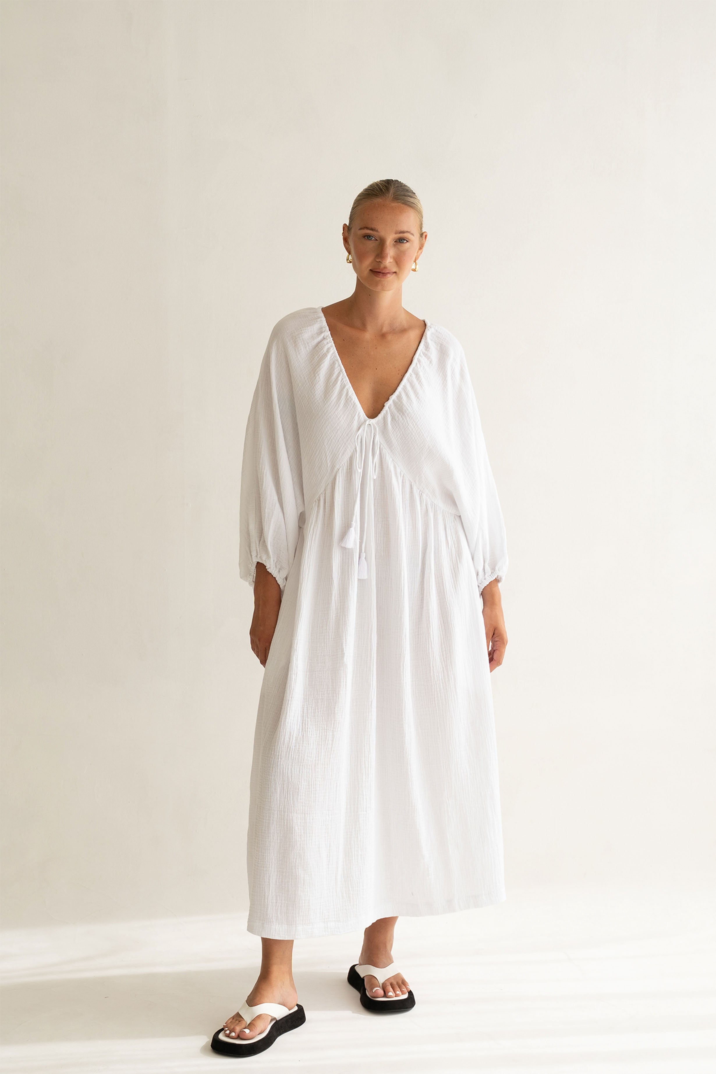 CAMILLA DRESS - White