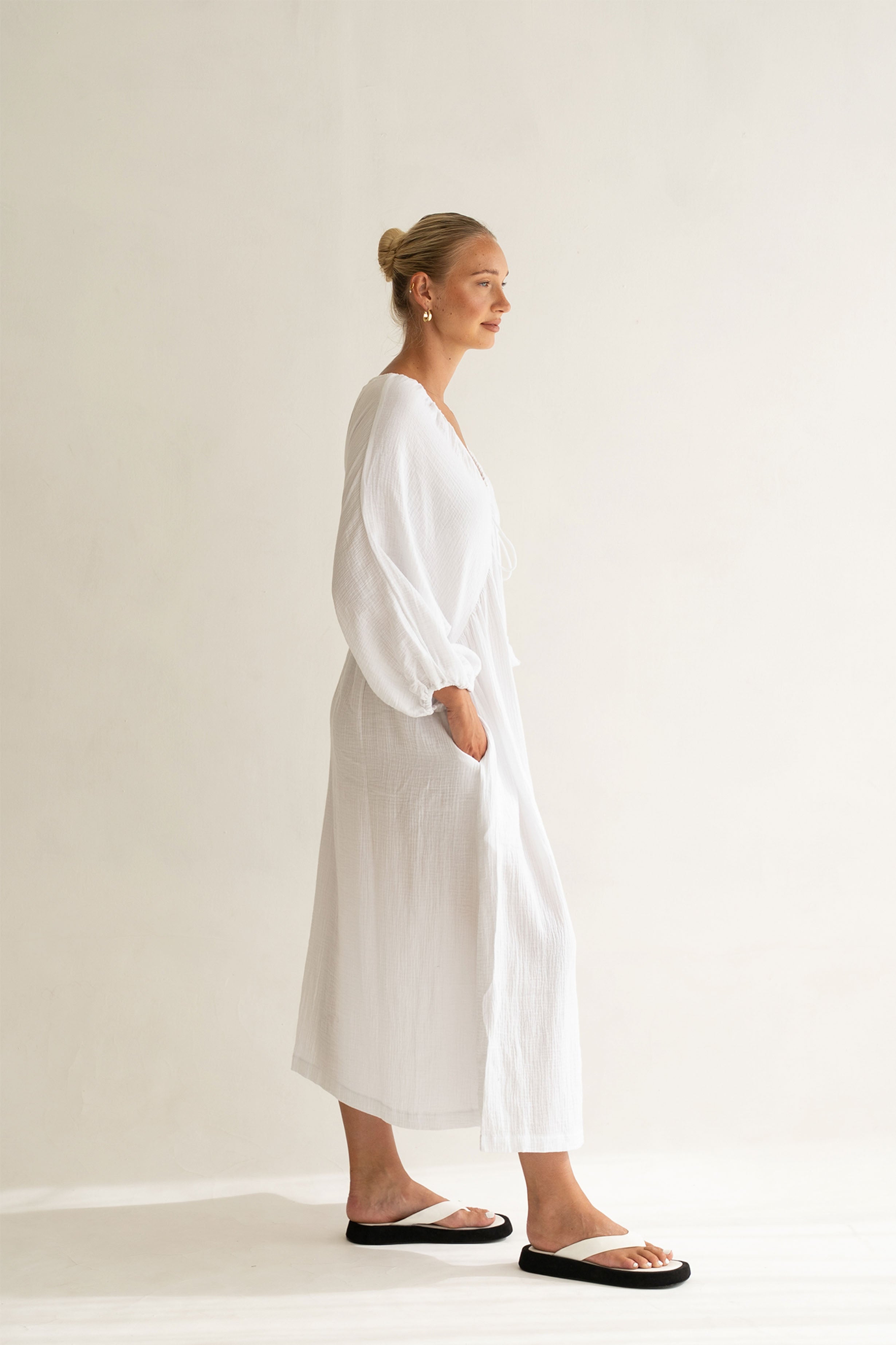 CAMILLA DRESS - White