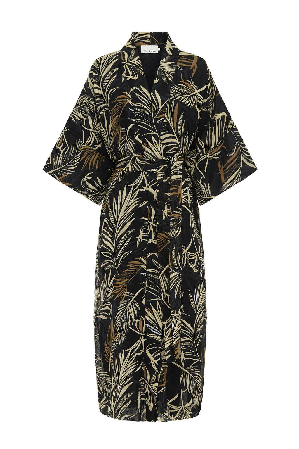 EDEN ROBE - Palm Print