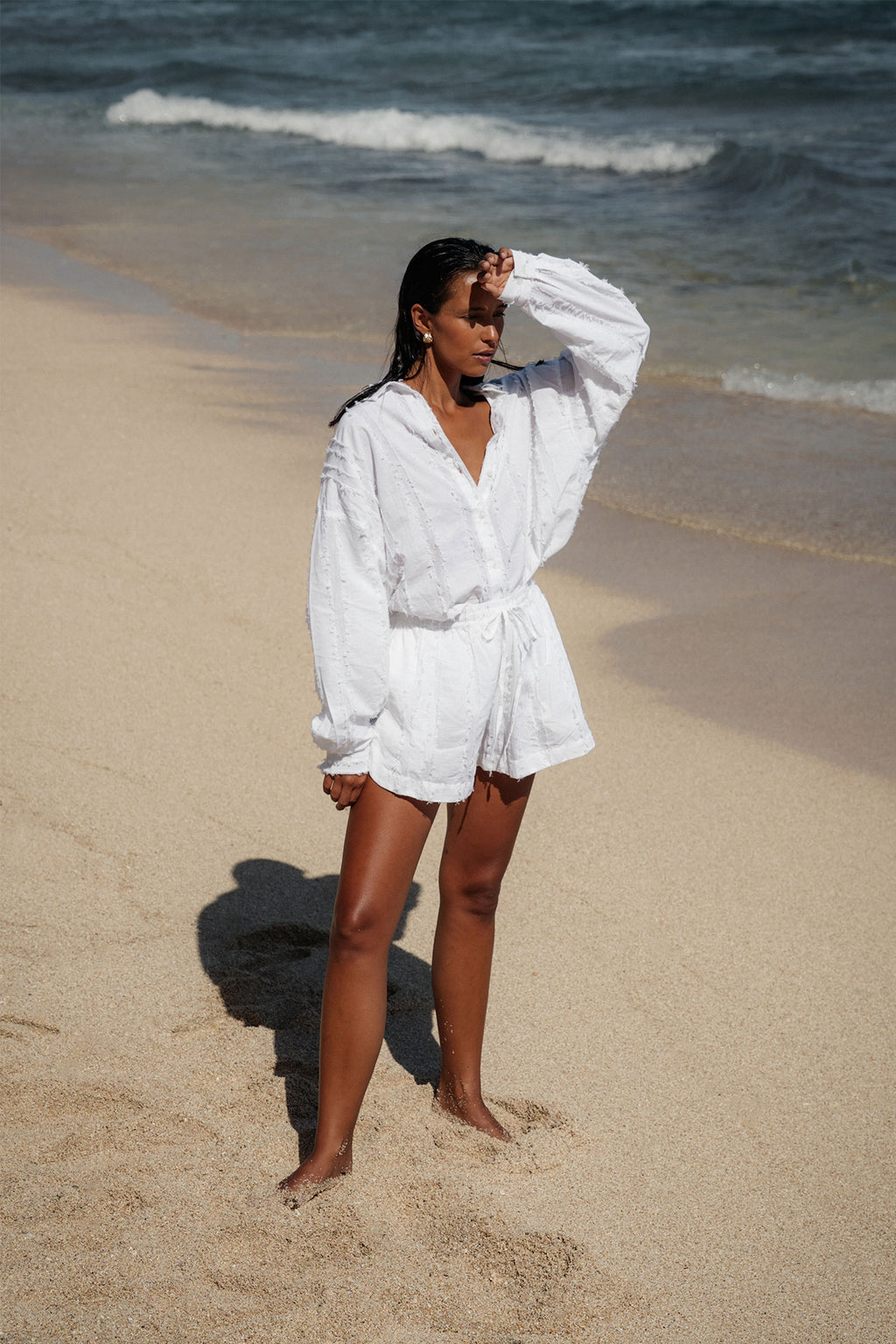 NOLA SHORT - White