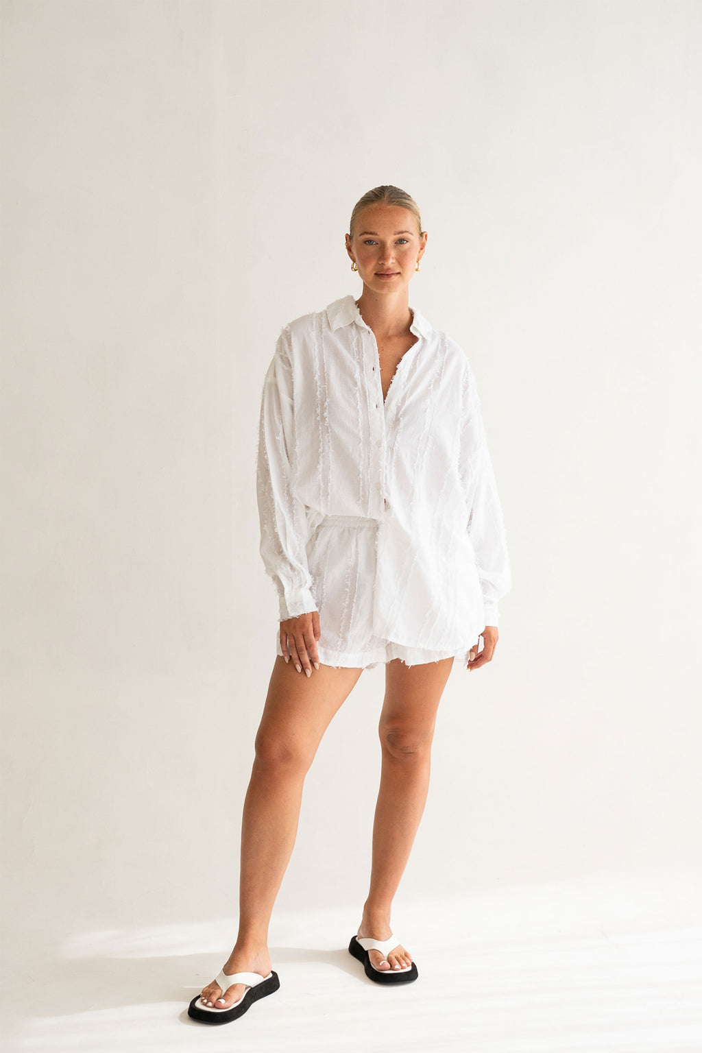 NOLA SHORT - White