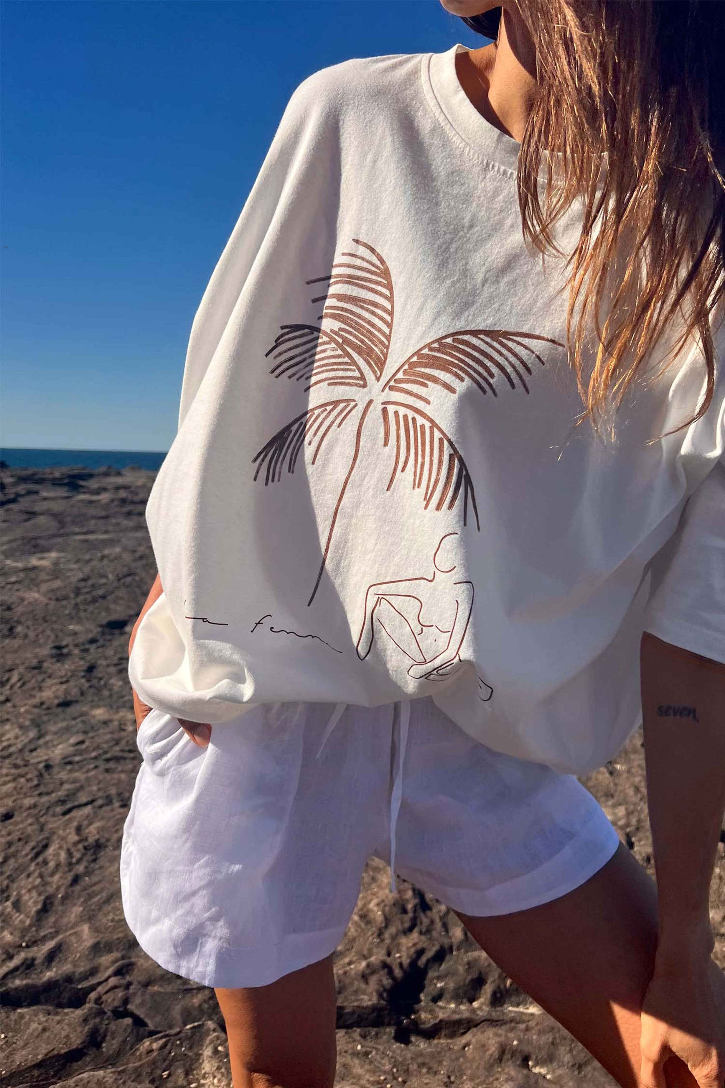 NOLA SHORT - White