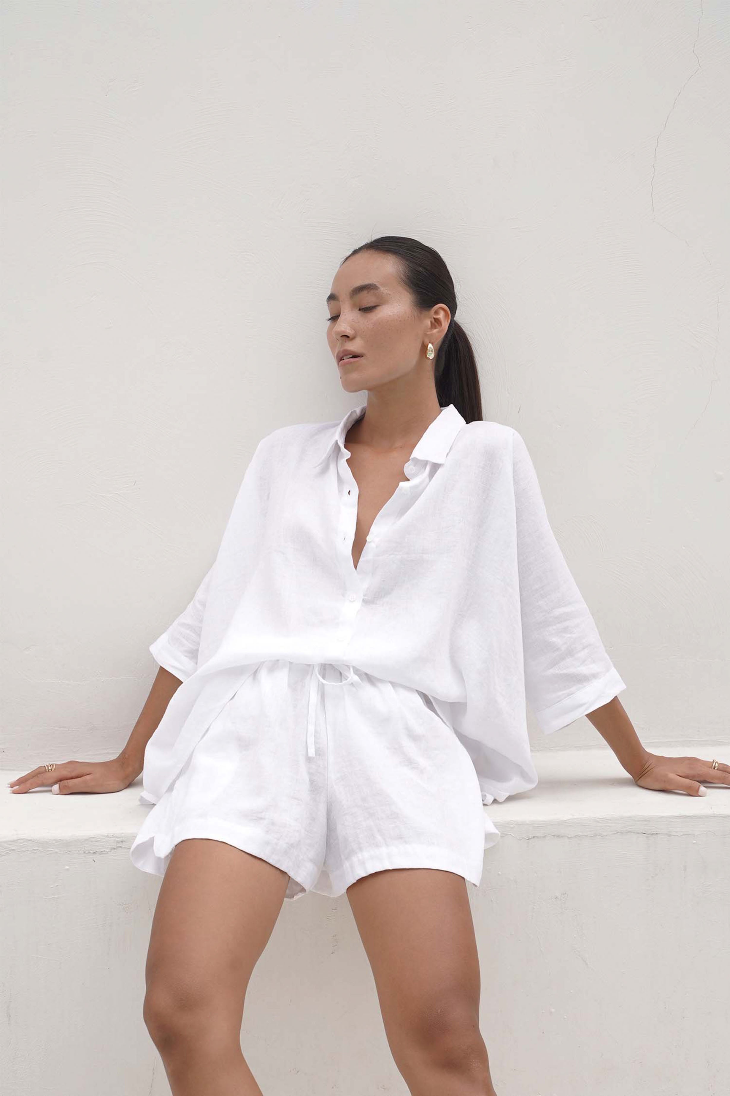 NOLA SHORT - White
