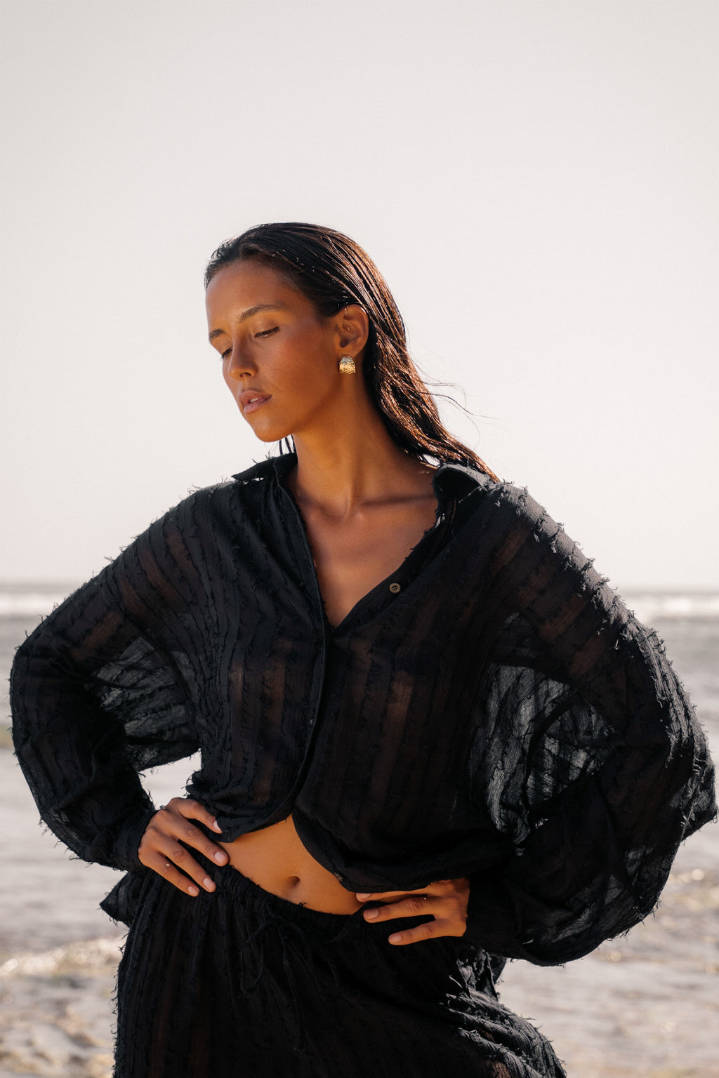 NORRAH SHIRT - Black