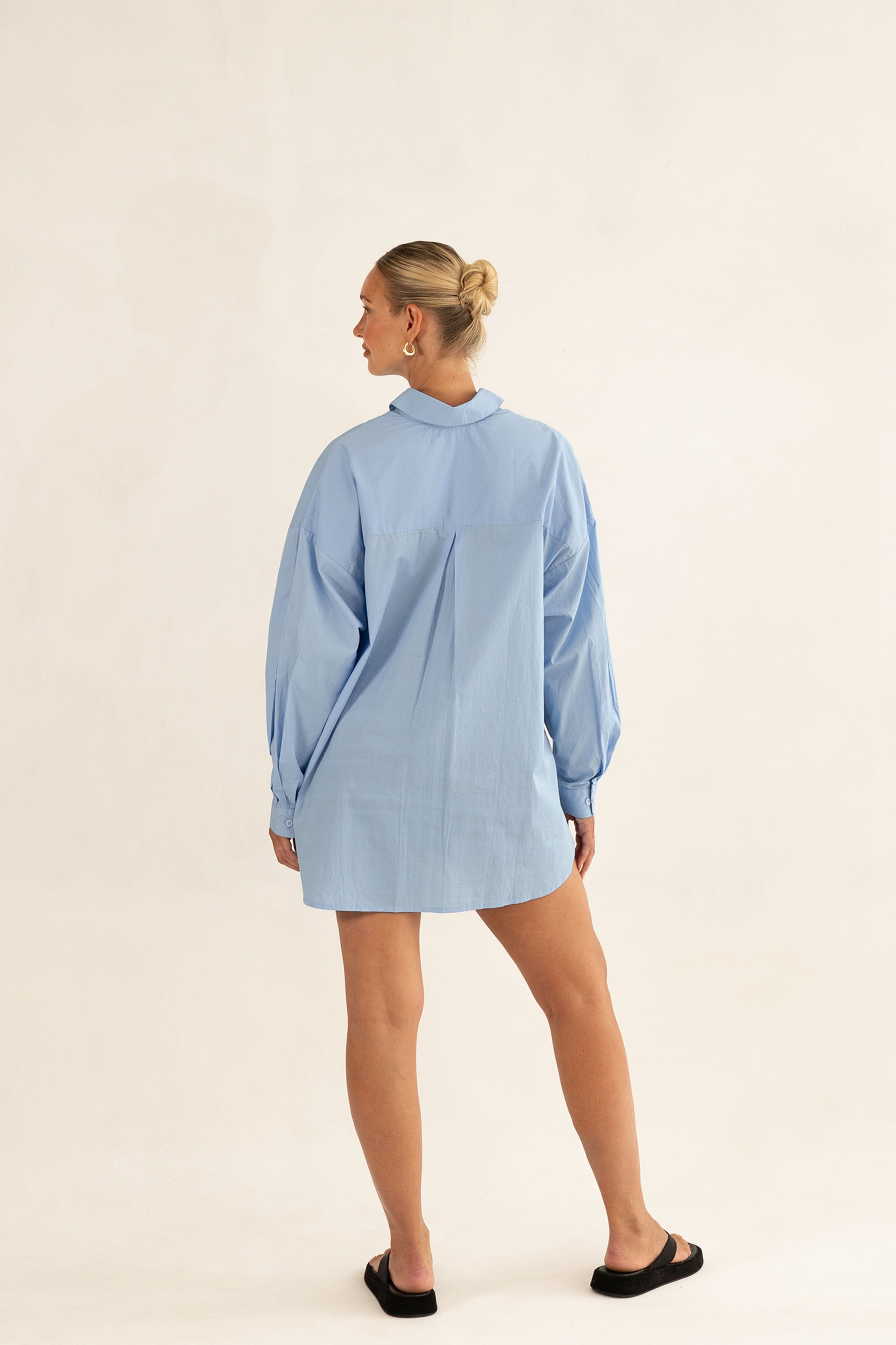 RYLEE SHIRT - Powder Blue