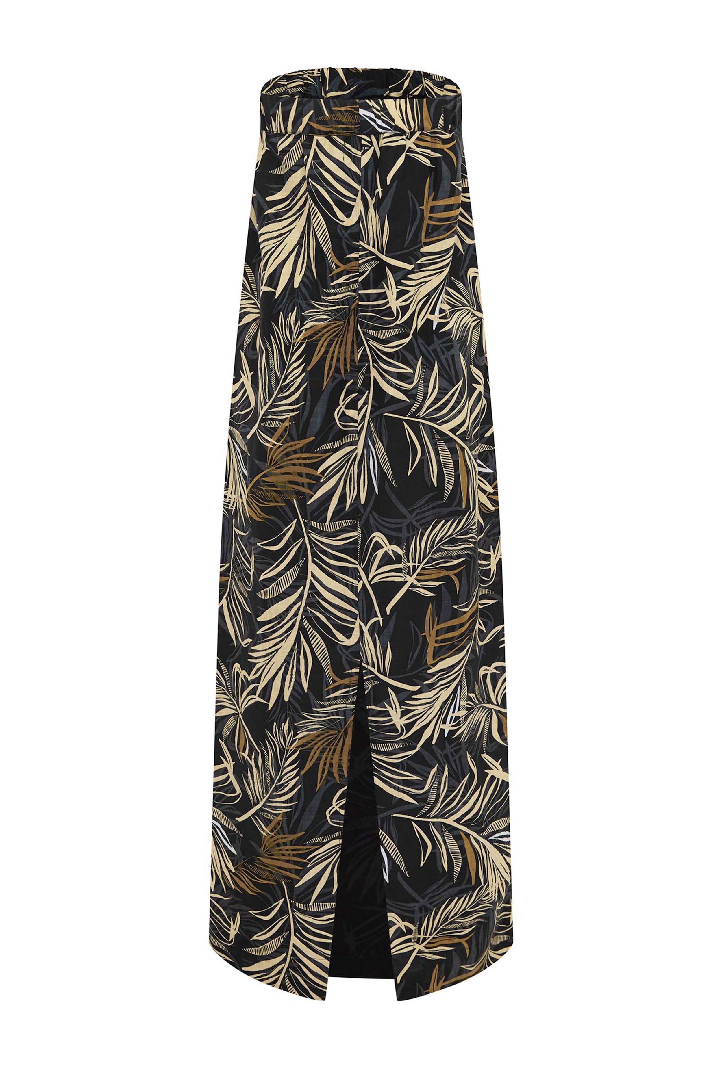 SIENNA DRESS - Palm Print