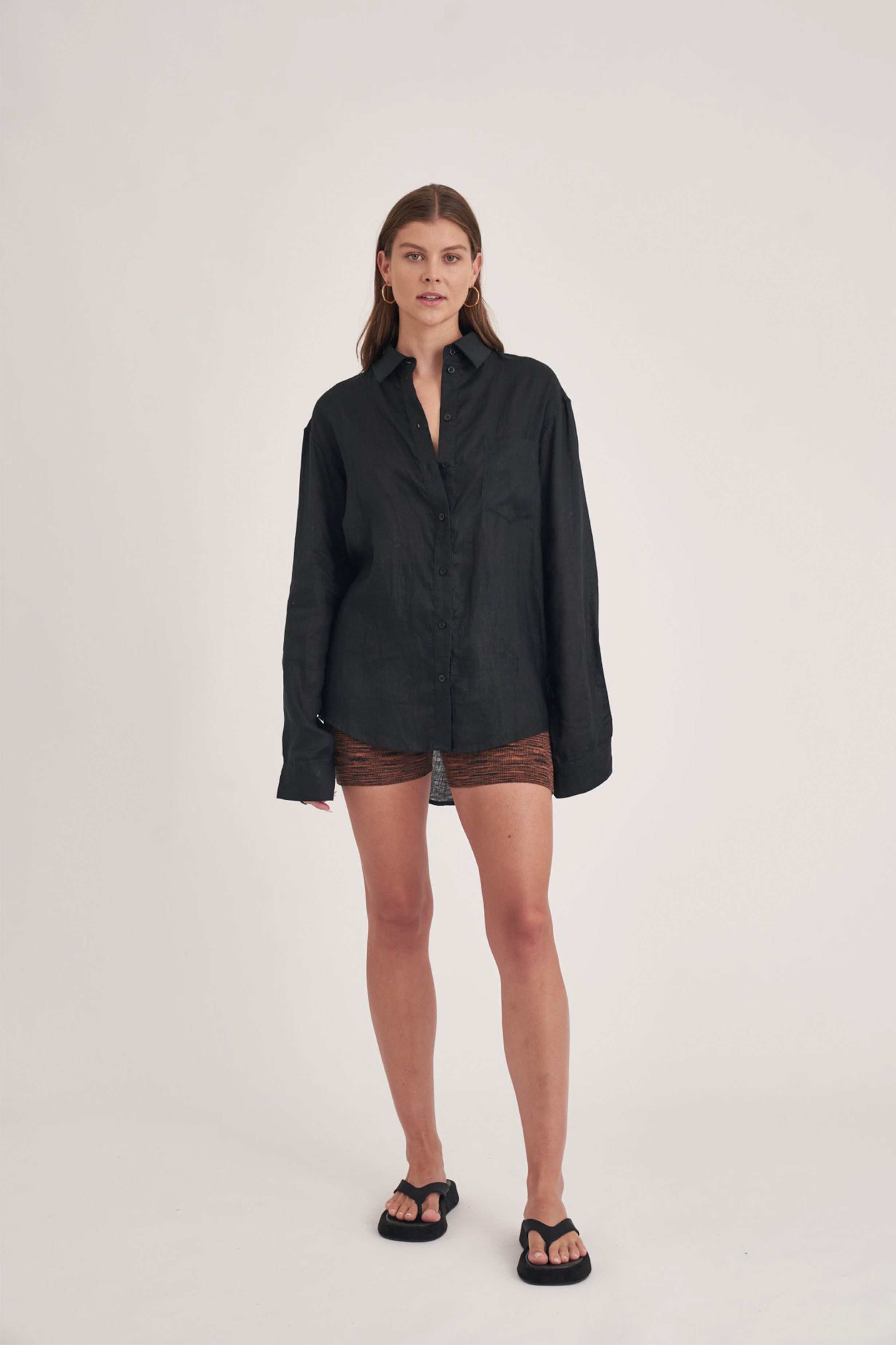 SOPHIA SHIRT - Black