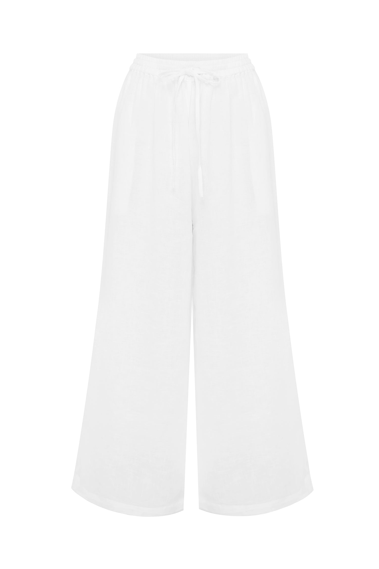 Halle Pant White Front